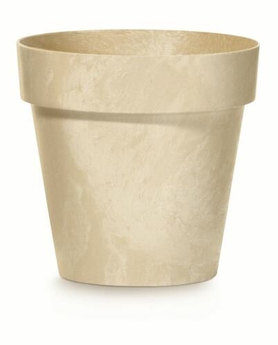 Bloempot CUBE BETON EFFECT zand 17cm