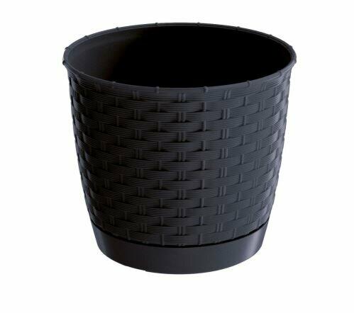 Bloempot RATOLLA ROND antraciet 30cm
