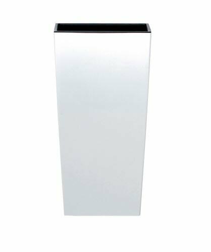 Bloempot URBI SQUARE MAT wit 40,0cm