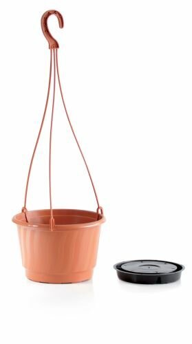 Hangende bloempot PRO terracotta 21cm + HAAK en AANBETALING 1