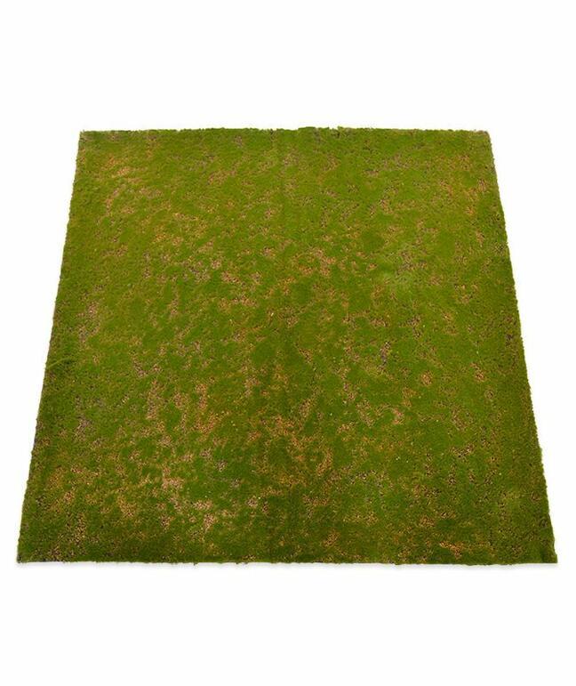 Kunstmosmat 100 x 100 cm - groen