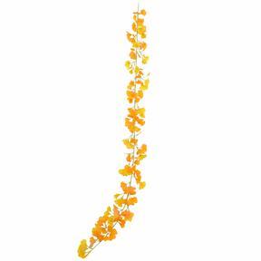 Kunstslinger Ginkgo geel 190 cm