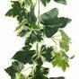 Kunstslinger Ivy wit-groen 190 cm