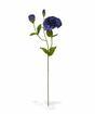 Kunsttak Eustoma blauw 80 cm