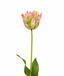 Kunsttak Tulp groen-roze 70 cm